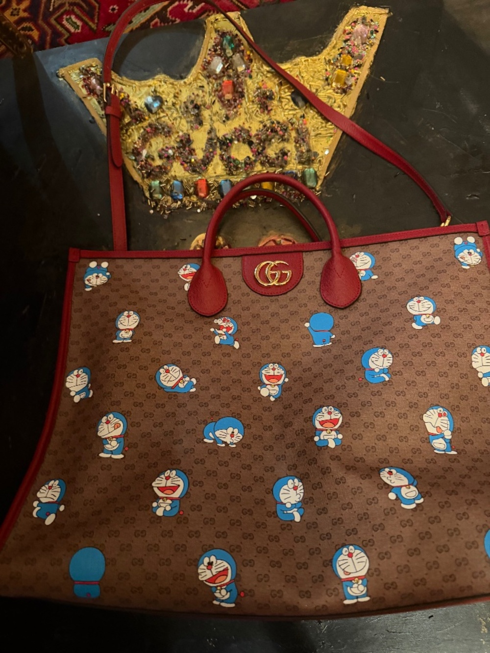 Gucci x Doraemon Large Tote Bag
